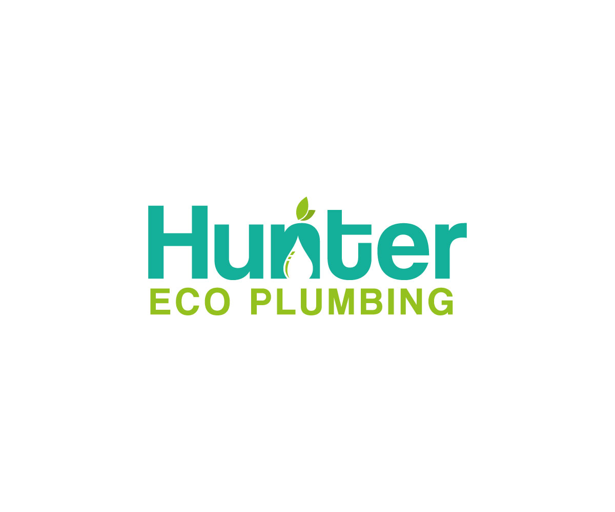 Logo Design by e-graphics for Hunter Eco Plumbing  | Design #10527429