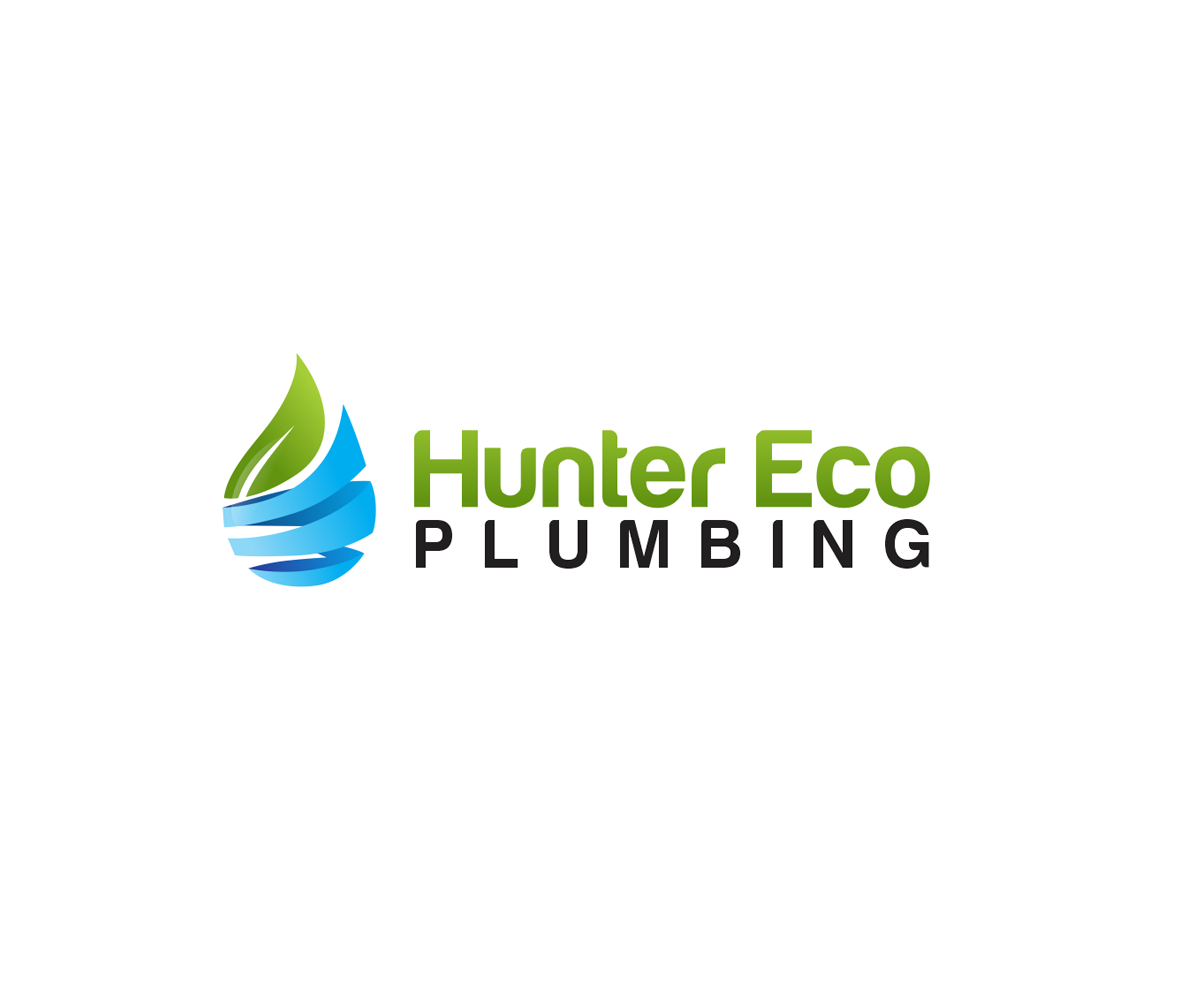 Logo Design by Frangky for Hunter Eco Plumbing  | Design: #10534707