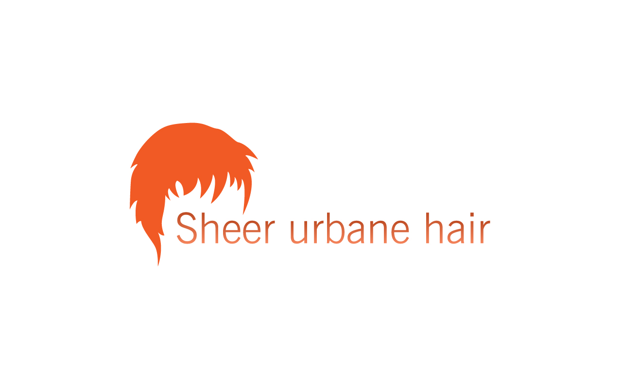 Signage Design by uniquedesigner123 for sheer urbane hair  | Design #10559960