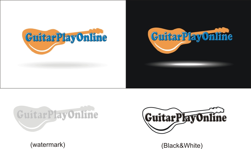 Logo Design by Joanna M for GuitarPlayOnline - Leandro Kasan | Design #2267748