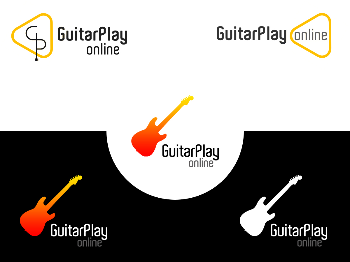 Logo Design by iLexter for GuitarPlayOnline - Leandro Kasan | Design #2282328