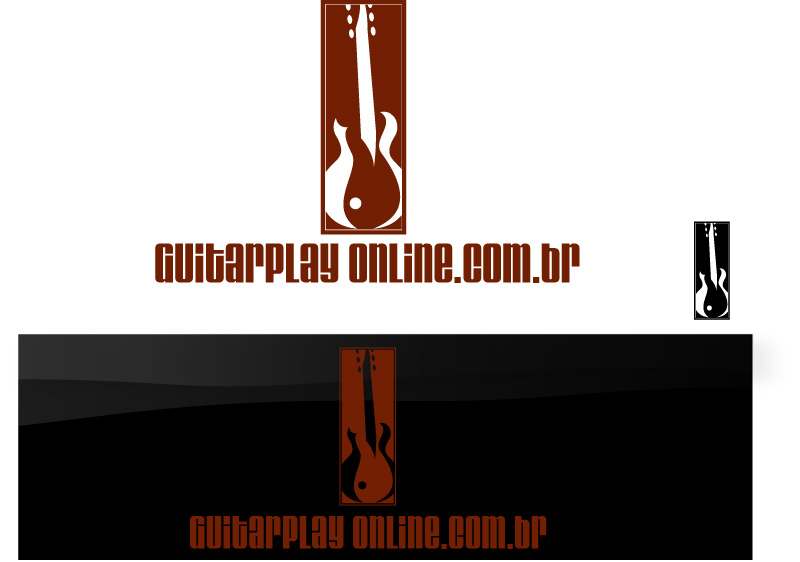 Logo Design by Perkins Design Studio for GuitarPlayOnline - Leandro Kasan | Design #2221623