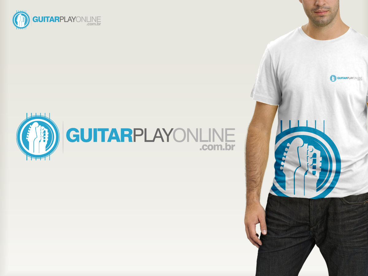 Logo Design by albertlatifi for GuitarPlayOnline - Leandro Kasan | Design #2269706
