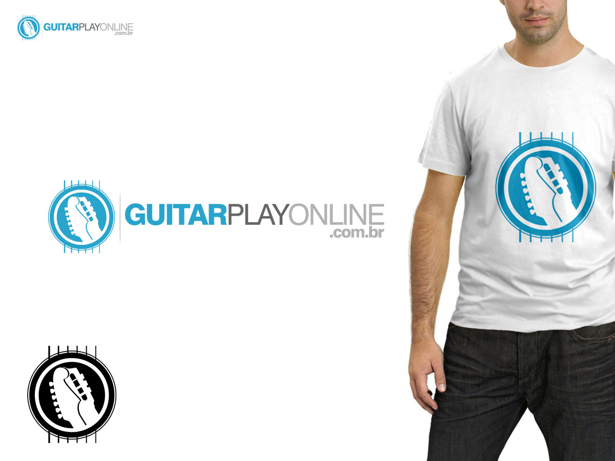 Logo Design by albertlatifi for GuitarPlayOnline - Leandro Kasan | Design #2283633