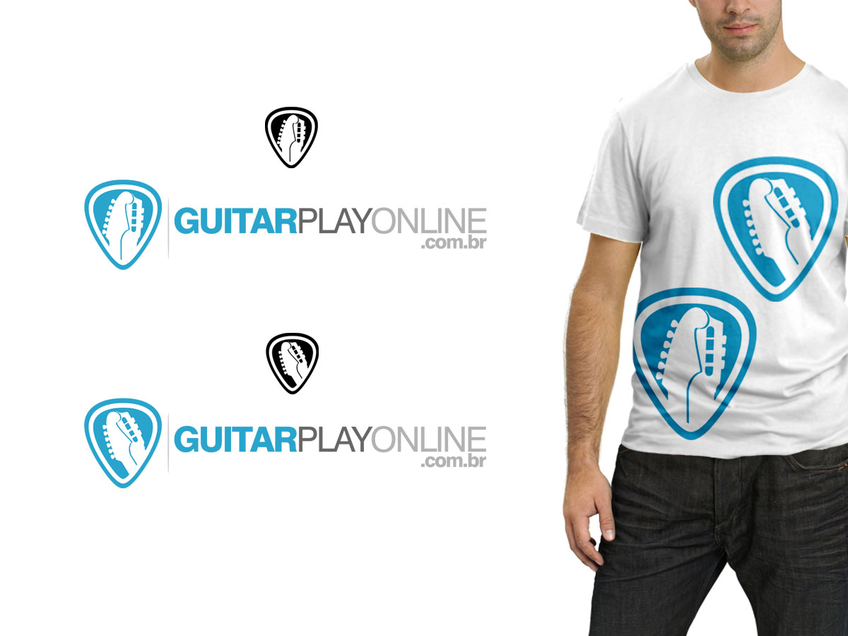 Logo Design by albertlatifi for GuitarPlayOnline - Leandro Kasan | Design #2298372