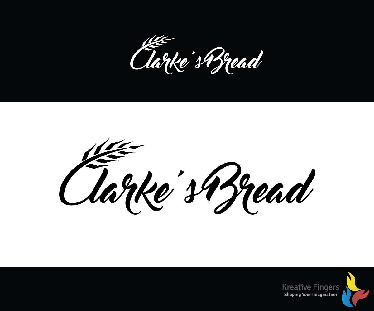 Logo Design by Kreative Fingers for Clarke's Bread | Design #10572980