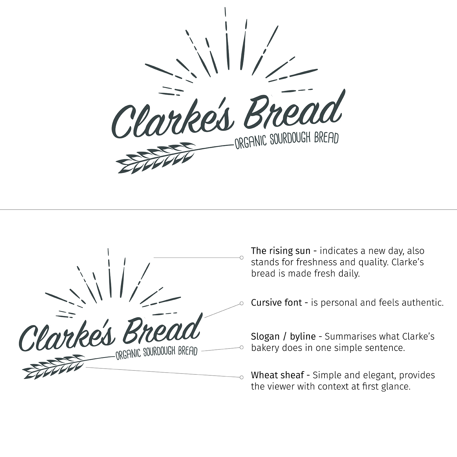 Logo Design by MadMax23 for Clarke's Bread | Design #10577225