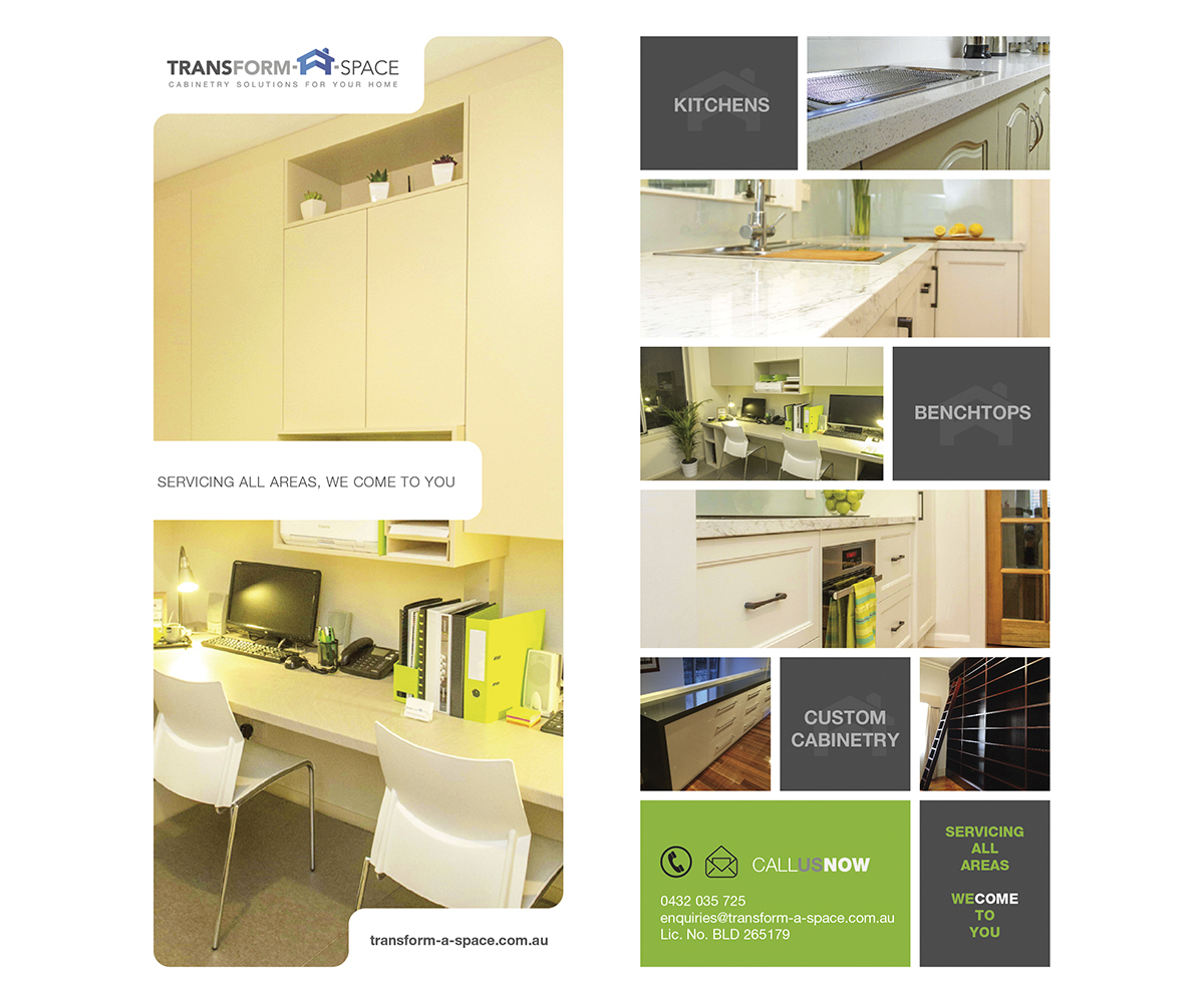 Flyer-Design von Luna Art für Transform-A-Space | Design #10559130