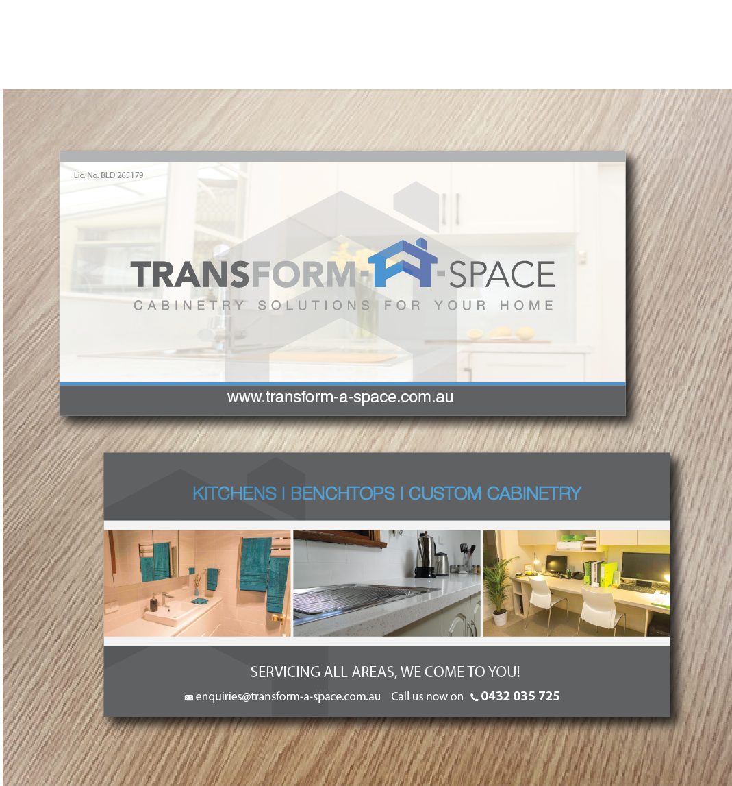 Flyer Design by alex989 for Transform-A-Space | Design #10553151