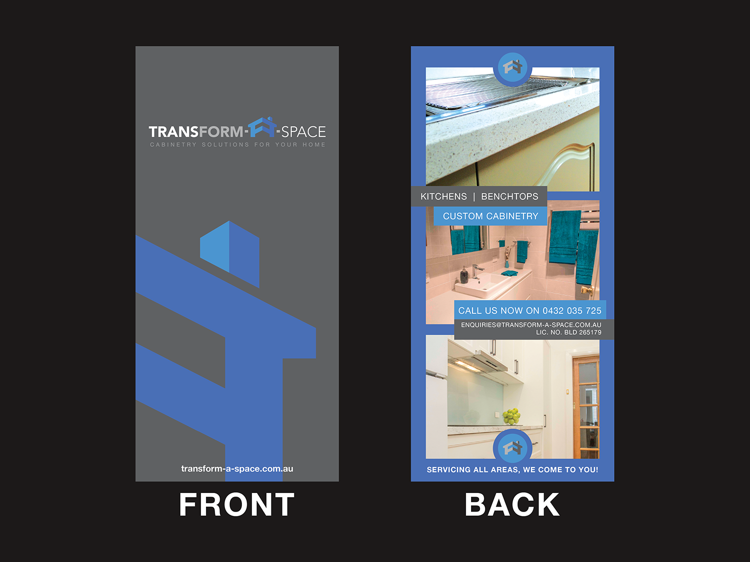 Flyer Design by lingao.miguellorenzo for Transform-A-Space | Design #10554561