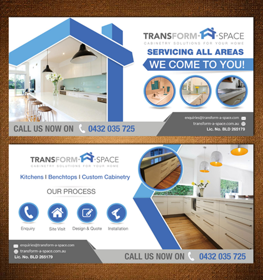Flyer Design by creative.bugs for Transform-A-Space | Design #10564364