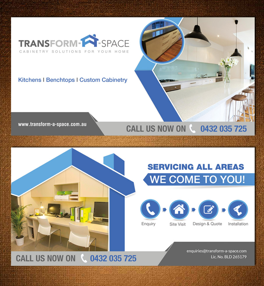 Flyer-Design von creative.bugs für Transform-A-Space | Design #10580124