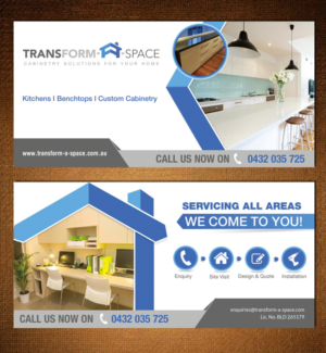 Flyer-Design von creative.bugs für Transform-A-Space | Design: #10580124