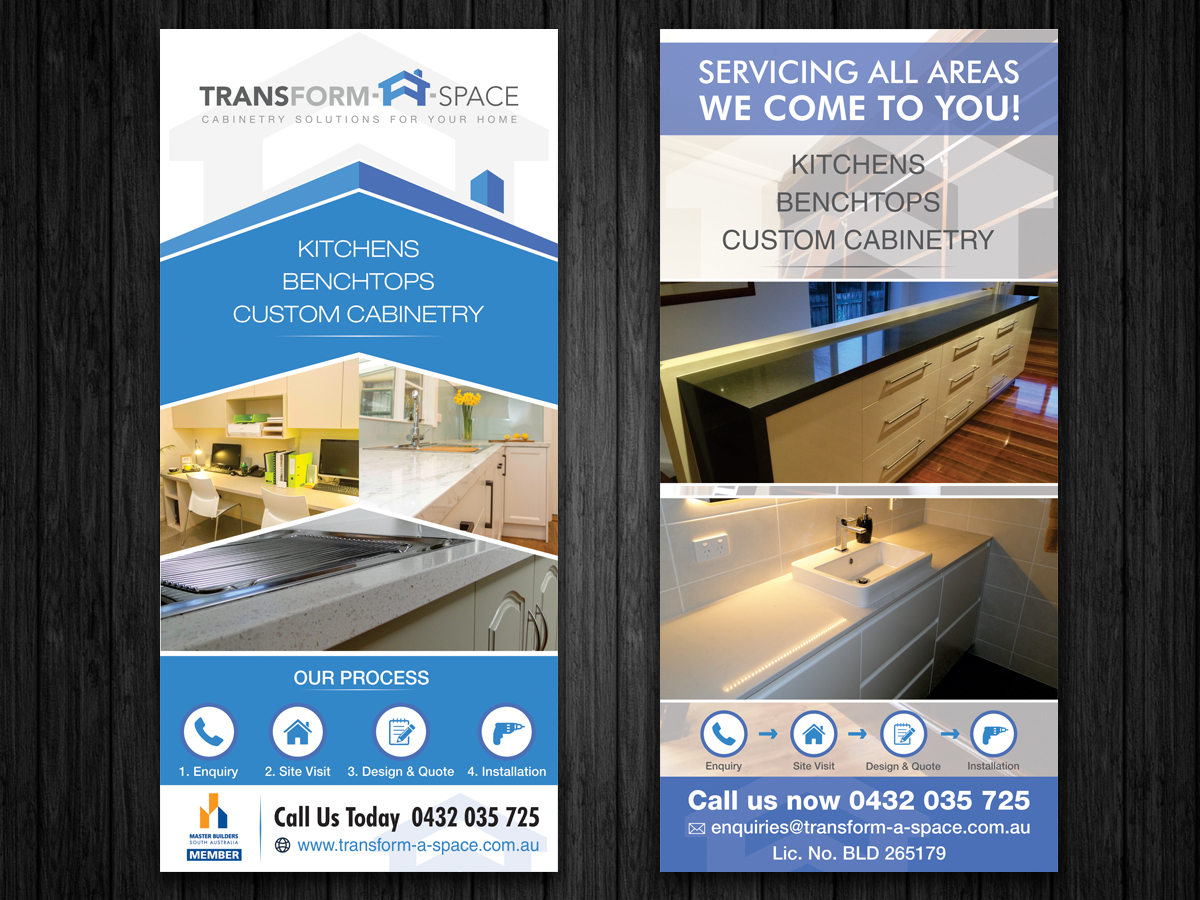 Diseño de Flyer por ecorokerz para Transform-A-Space | Diseño #10553036