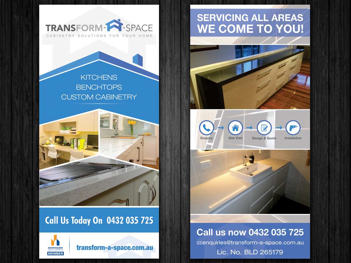 Flyer-Design von ecorokerz für Transform-A-Space | Design #10564100