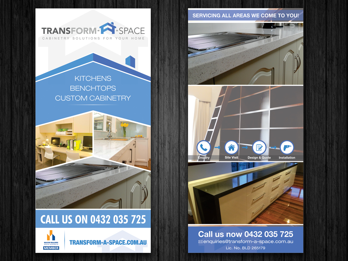 Flyer-Design von ecorokerz für Transform-A-Space | Design #10576597