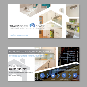 Diseño de Flyer por oo.kristine para Transform-A-Space | Diseño: #10622048
