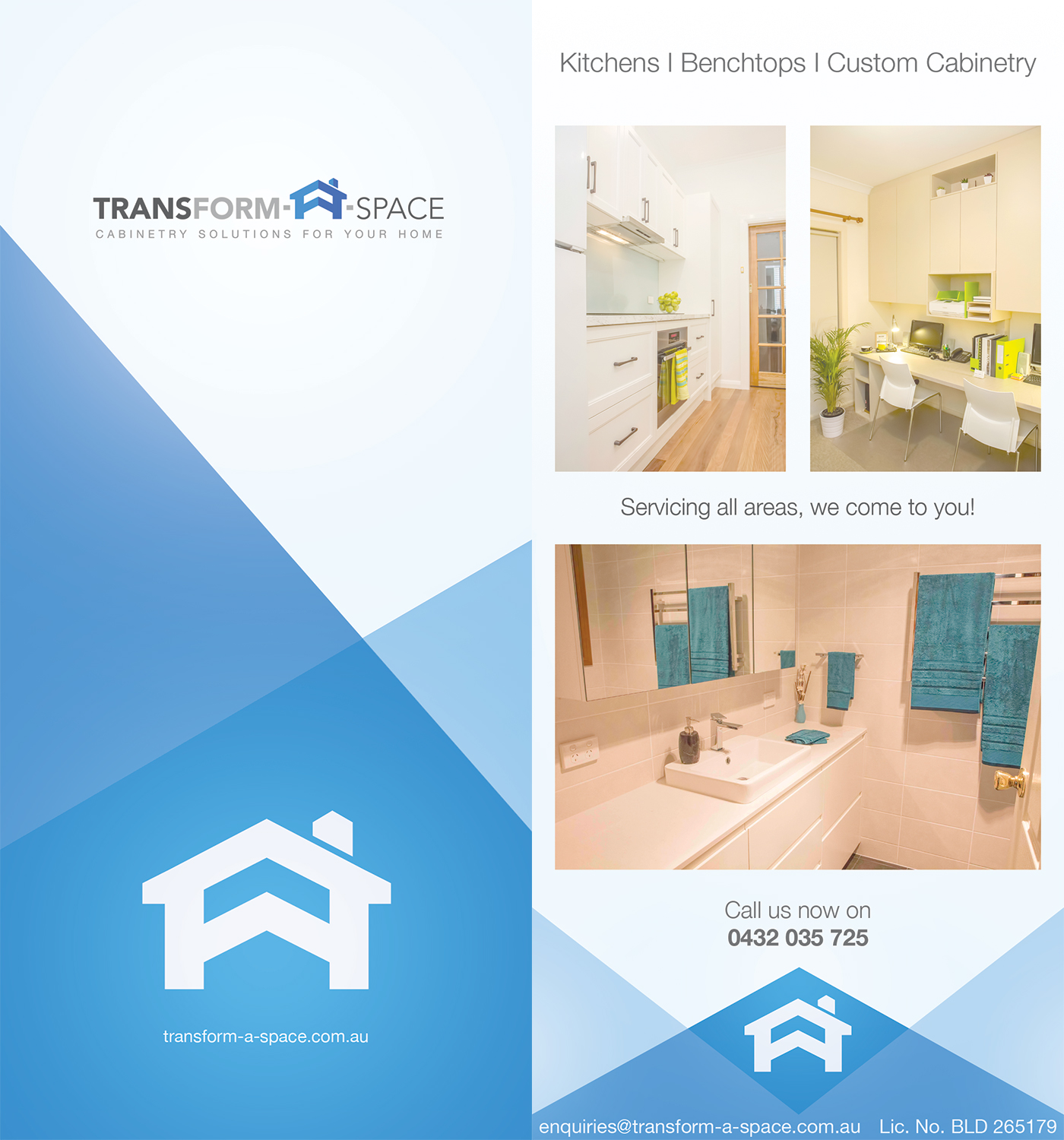 Flyer-Design von rbrtdrdpdrz für Transform-A-Space | Design #10533352