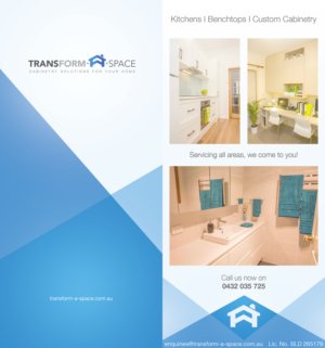 Flyer-Design von rbrtdrdpdrz für Transform-A-Space | Design: #10533353