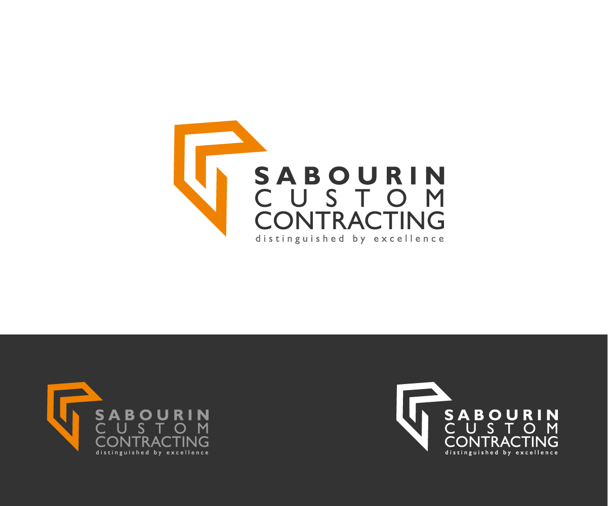 Logo Design by GliderGraphx for Sabourin Contracting | Design #2377853