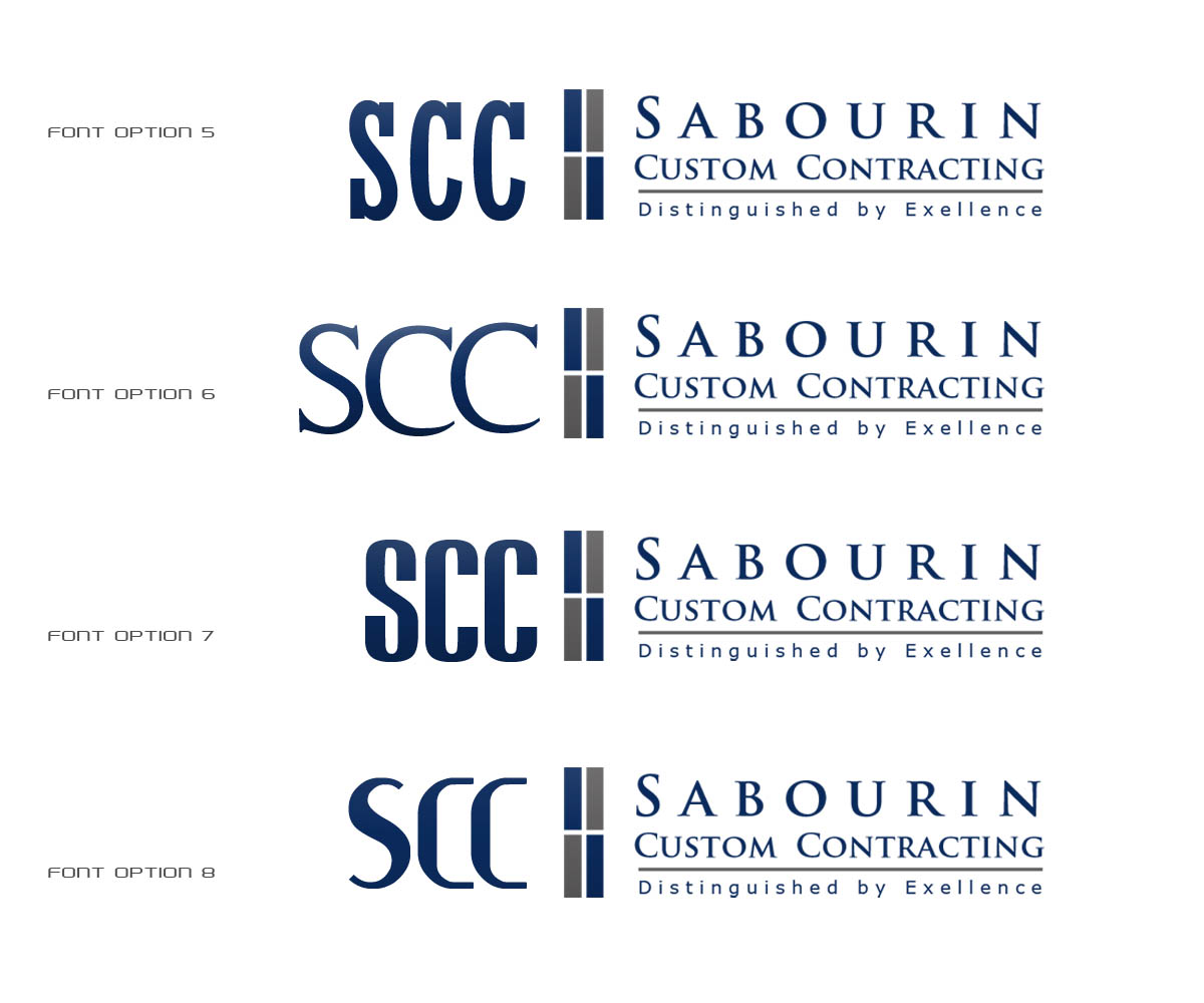Logo Design by polj designs for Sabourin Contracting | Design #2239065