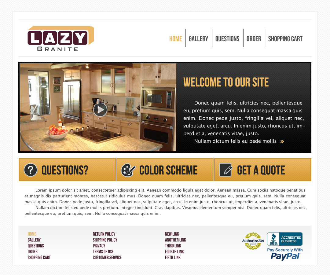 Web Design by Marcela Neamtu for this project | Design #465825