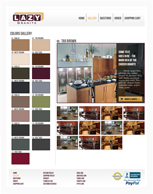 Web Design par Marcela Neamtu pour ce projet | Design : #465828