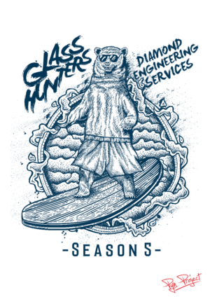 Glass Hunters season V t-shirt logo | T-Shirt-Design von PYN-Project