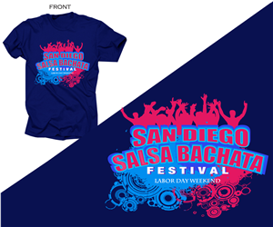 San Diego T-Shirt Festival | T-Shirt-Design von TRHZ