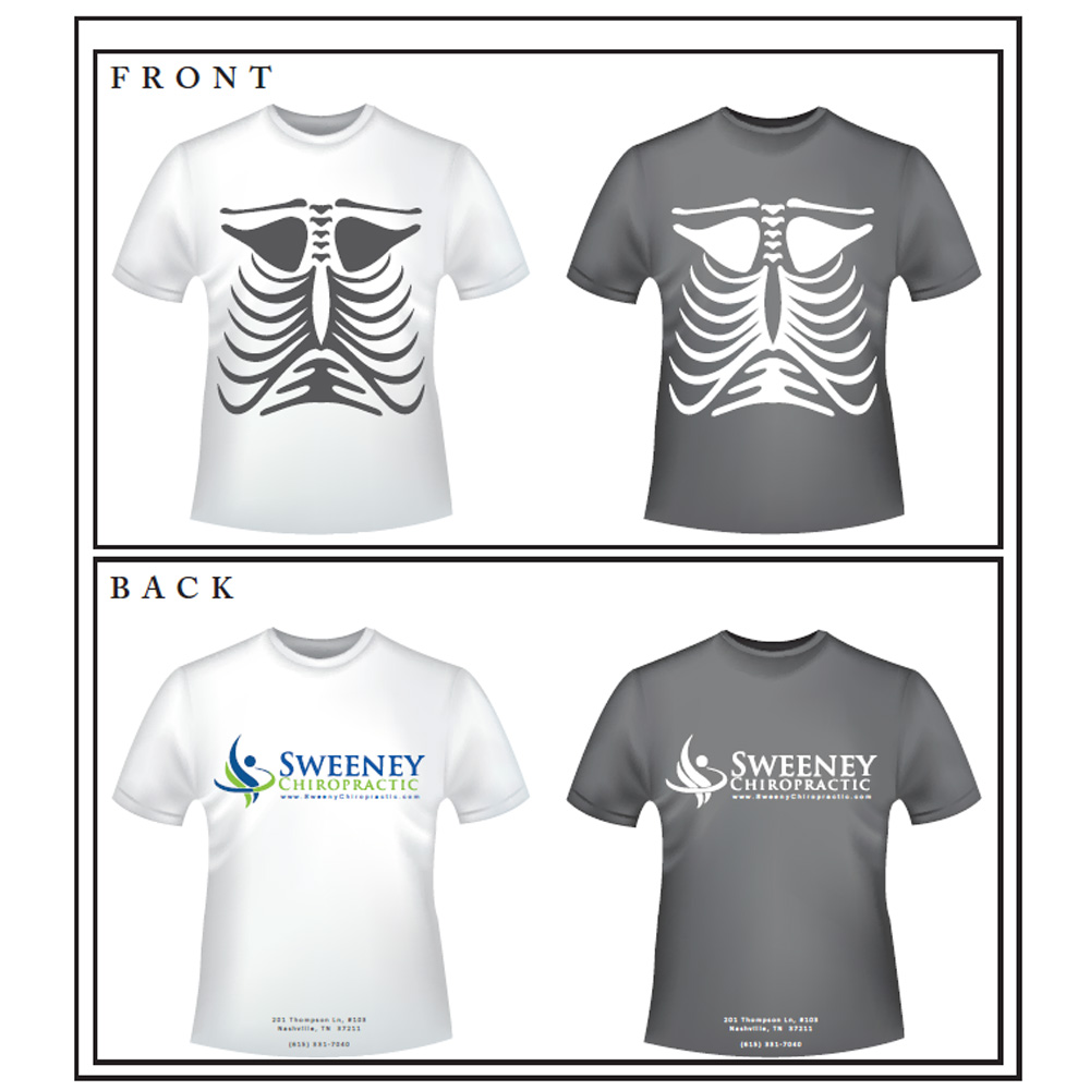 T-shirt Design by Graphicient for Sweeney Chiropractic | Design #10615833