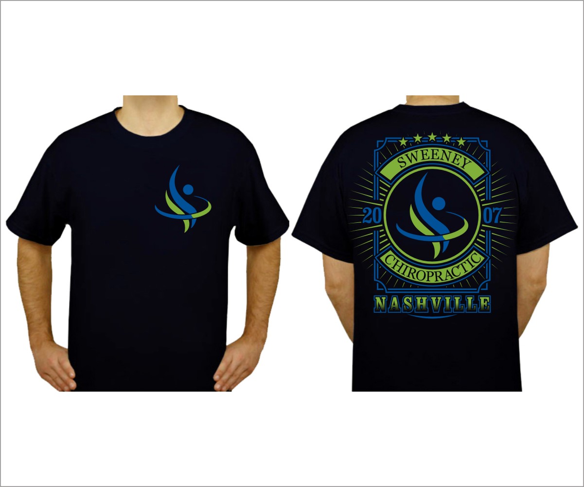 Diseño de Camiseta por Rox Art Design para Sweeney Chiropractic | Diseño #10562192