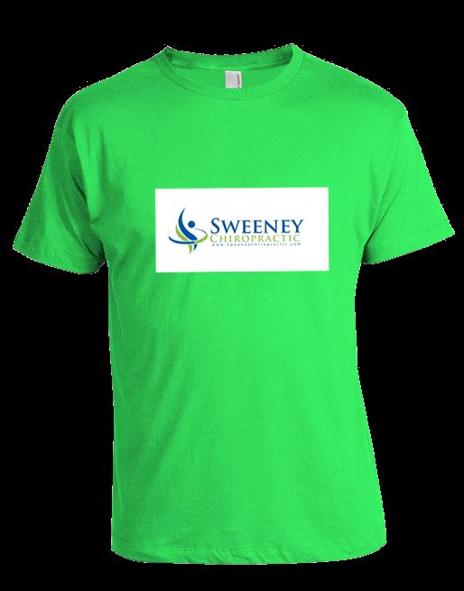 T-shirt Design by Kushan Graphic for Sweeney Chiropractic | Design #10616438
