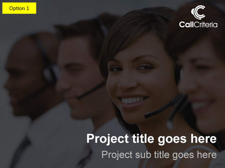PowerPoint Design by sachiesilva for Call Criteria | Design #10617847