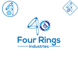 Logo-Design von Batas für Four Rings Industries  | Design: #10577730