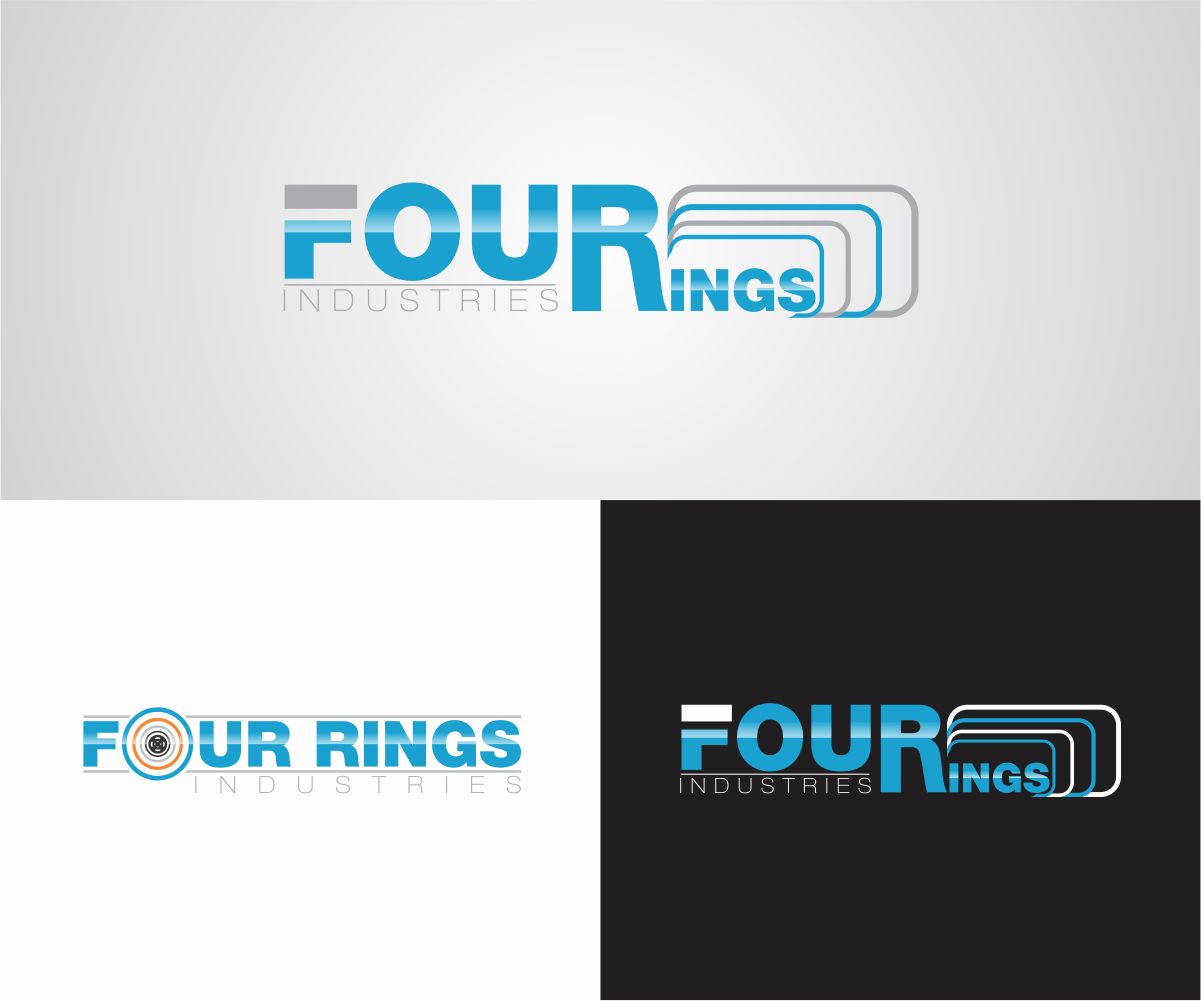 Logo Design by Kamal for Four Rings Industries  | Design #10539928