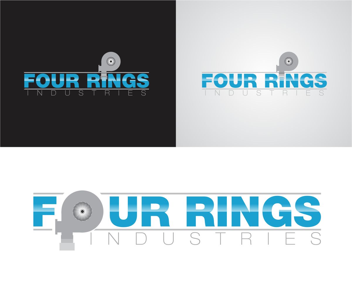 Logo Design by Kamal for Four Rings Industries  | Design #10560998