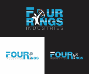 Logo-Design von Kamal für Four Rings Industries  | Design: #10568713