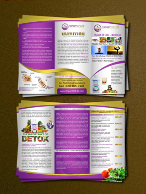 Brochure Design by debdesign for 1 Sport Of Life Global Inc | Design: #10766205