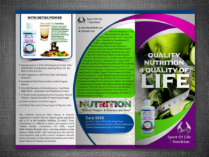 Design de Brochure par rug pour 1 Sport Of Life Global Inc | Design #10799147