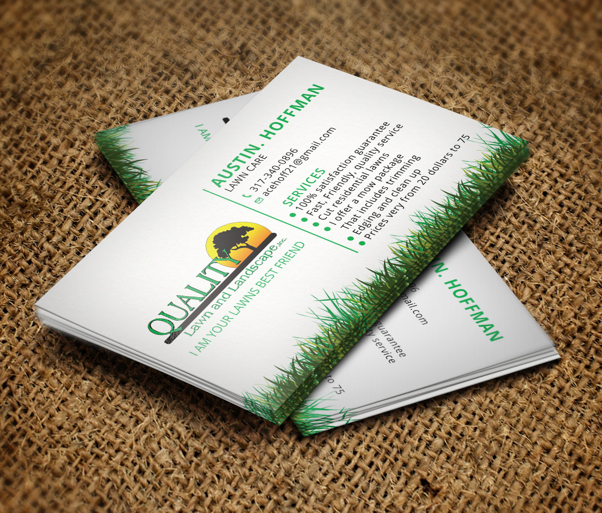 Business Card Design by Verified artistry for this project | Design #10557818