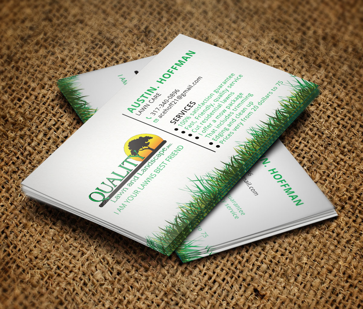 Business Card Design by Verified artistry for this project | Design #10557820