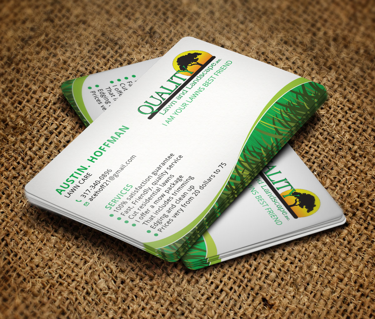 Business Card Design by Verified artistry for this project | Design #10557822