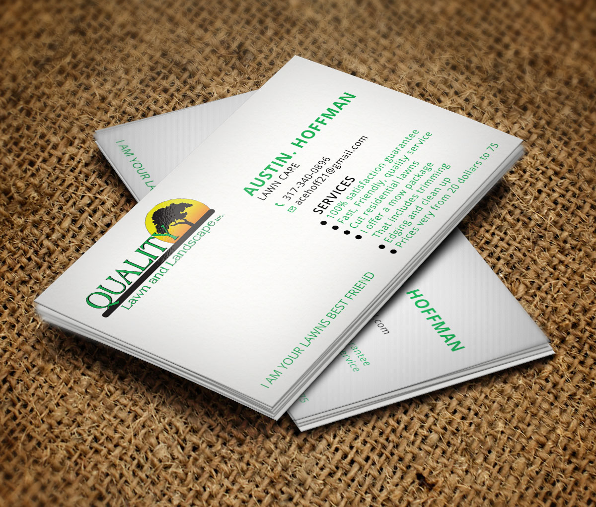 Business Card Design by Verified artistry for this project | Design #10557823