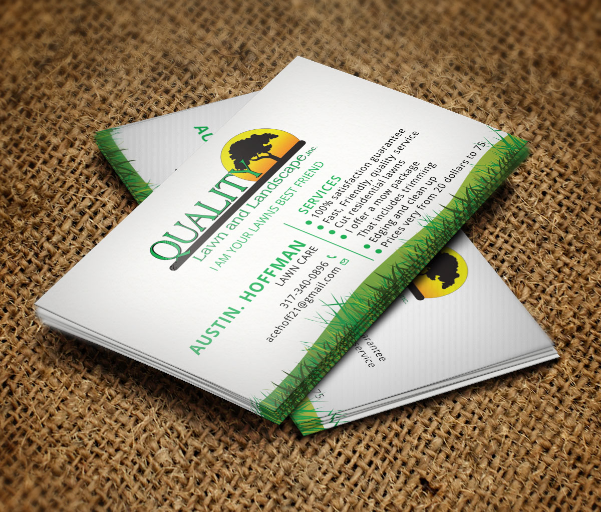 Business Card Design by Verified artistry for this project | Design #10557824