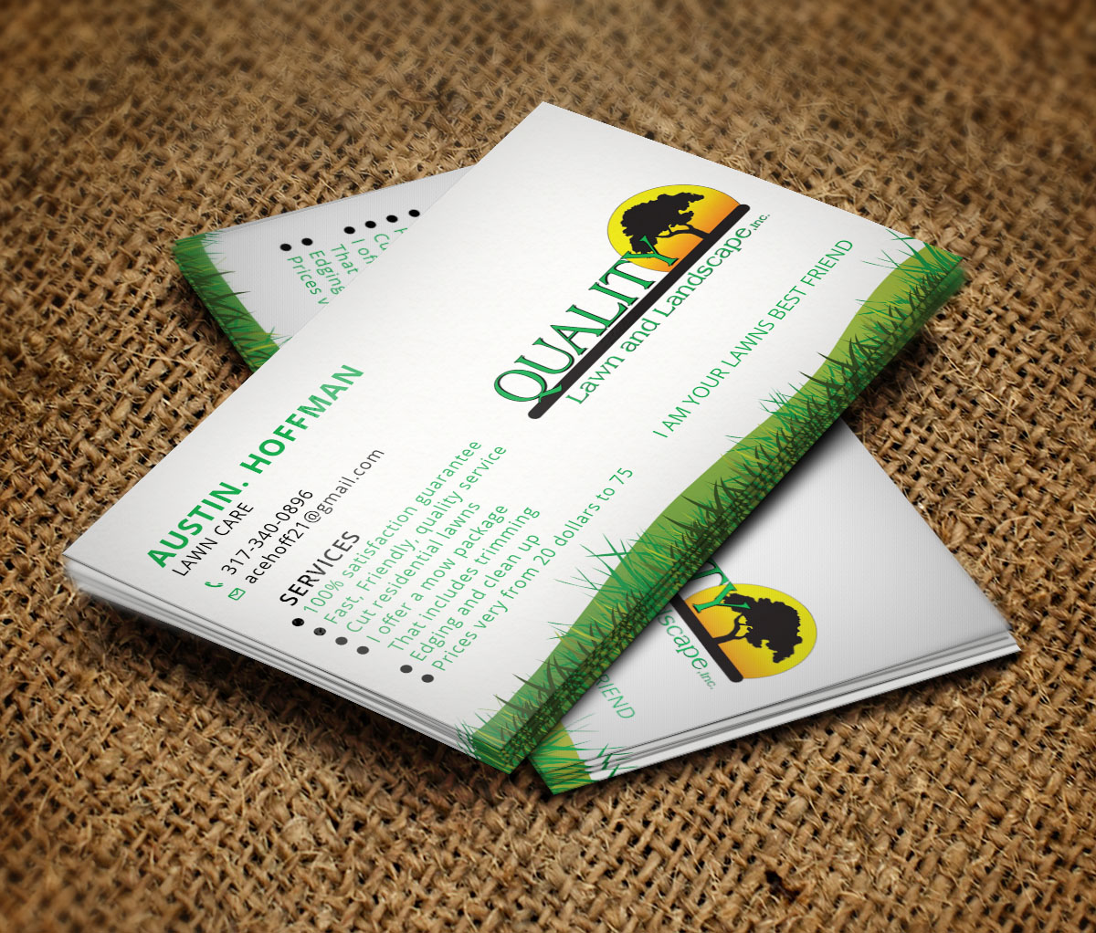 Business Card Design by Verified artistry for this project | Design #10557830