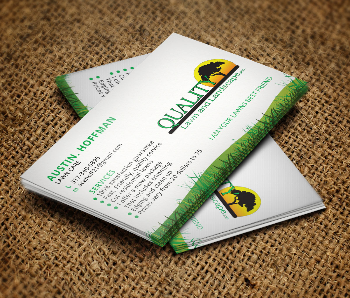 Business Card Design by Verified artistry for this project | Design #10557831