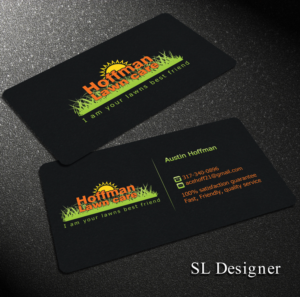 Hoffman Lawn Care. The best in the biz | Design de Carte de Visite par SL Designer