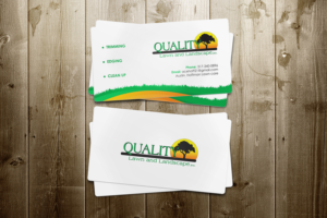 Hoffman Lawn Care. The best in the biz | Design de Carte de Visite par logodentity