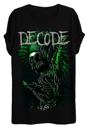 An artistic image for computer nerds/hackers tshirt!