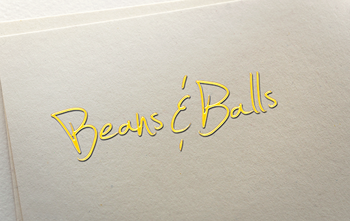 Logo Design by ciolena for Beans & Balls | Design #10590805